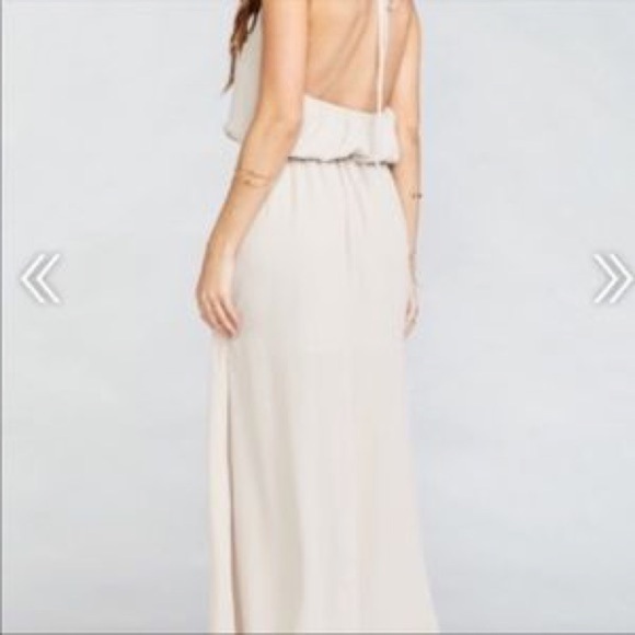 SMYM Heather Halter Maxi Dress in Show Me Ring - Picture 11 of 11
